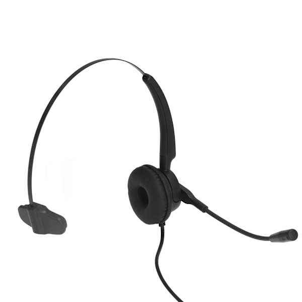Callcenter headset USB justerbart kablet service headset med støjreducerende mikrofon til kontor