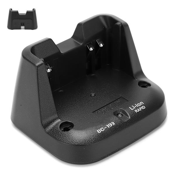 Walkie-Talkie laddare strömadapter laddningsdocka för ICOM ICF4008 F3008 ICU80E V80E 110-240V(EU-kontakt )