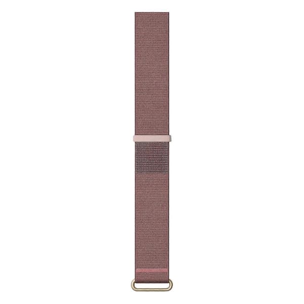 Borrelåsbånd i nylon for Garmin CIRQA Smart Band Bean Paste Pink