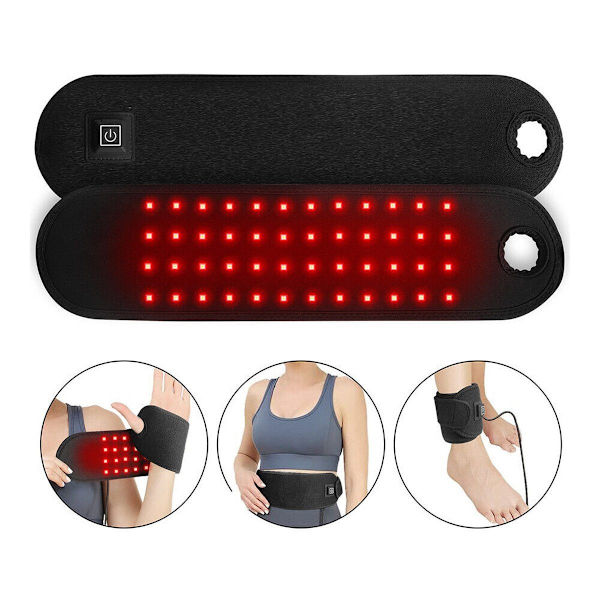 Massager röd infraröd ljuspanel midjebälte 1 st 850nm f-WELLNGS