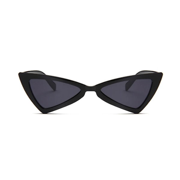 Vintage Cat Eye Solbriller Dame Triangulær Cateye Design Dame Solbriller Leopard Linse Søte Sexy Speilbriller sliver slivers Other