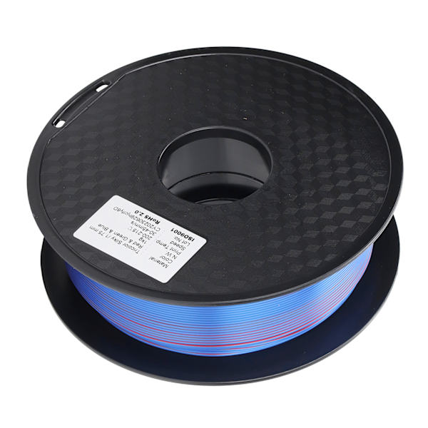 Tri-Color PLA Filament 1,75 mm Holdbar Økovenlig Silke PLA Filament 3D Printer Forbrugsvarer