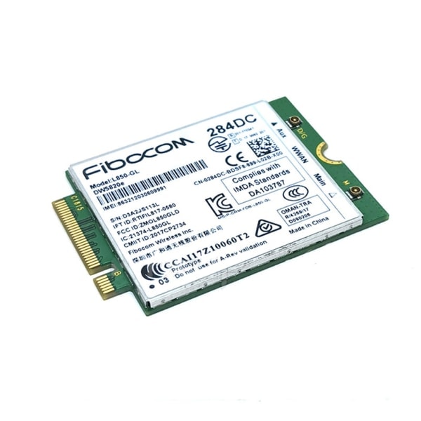 DW5820e L850-GL L850 DW5820 LTE 4G-kortmodul 0284DC 284DC för Dell bärbar dator 3540 5400 nätverksadapter