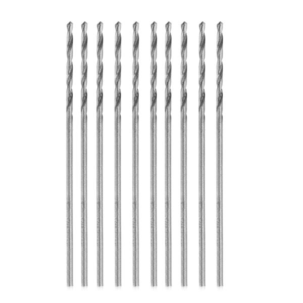 Multifunktionella 10 st Mini Micro HSS 0,7 mm Rak Skaft Spiralborr