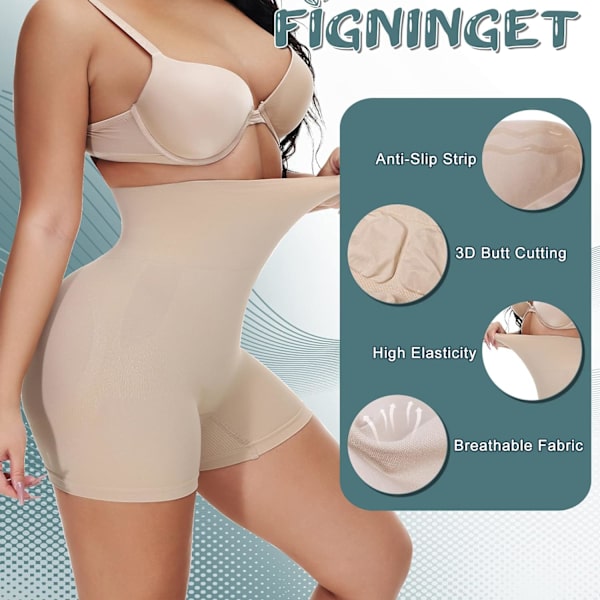 Figninget Tummy Control -housut, tukevat alushousut