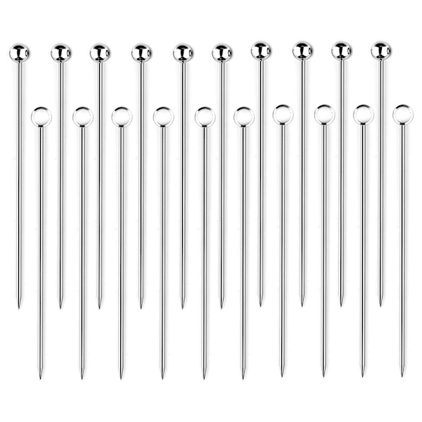 Cocktail gafler, rustfrit stål mad gafler, Martini gafler
