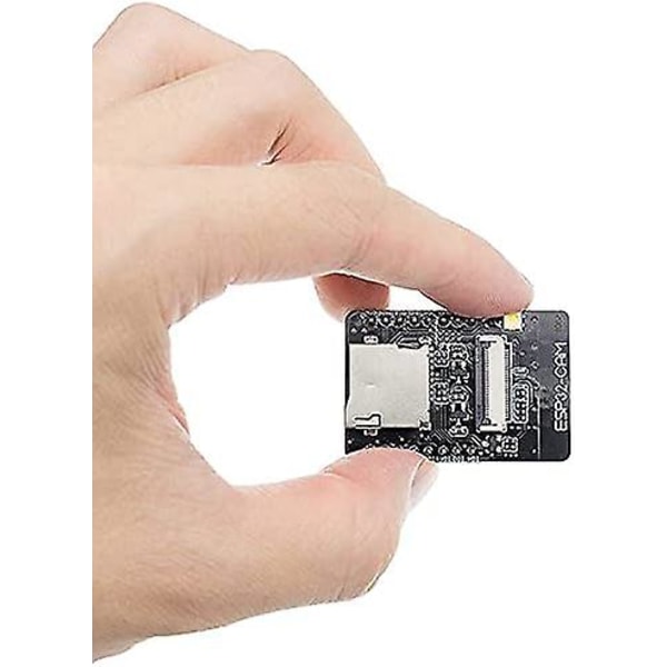 1 Pack Esp32-cam Wifi Bluetooth Esp32-cam-mb-kort - USB till Ch340g seriell port med Ov2640 2mp kameramodul