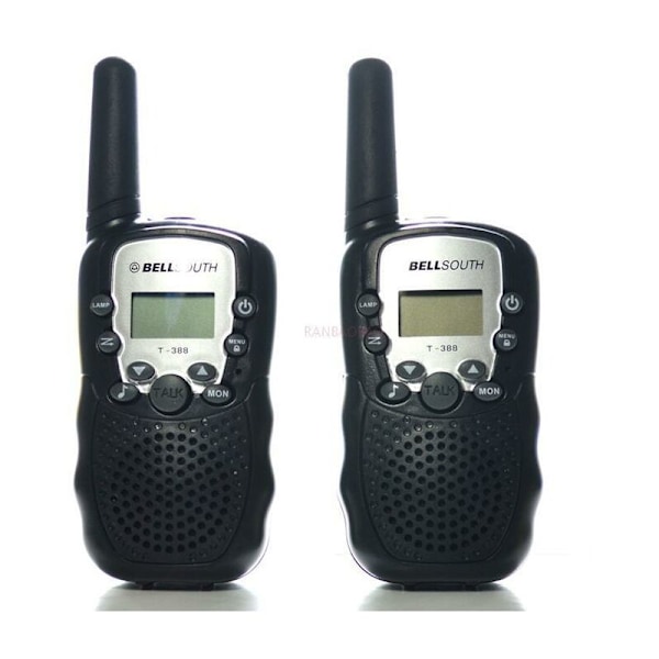 Outdoor civilian European and American frequency wireless 3km toy T388 children walkie talkie,