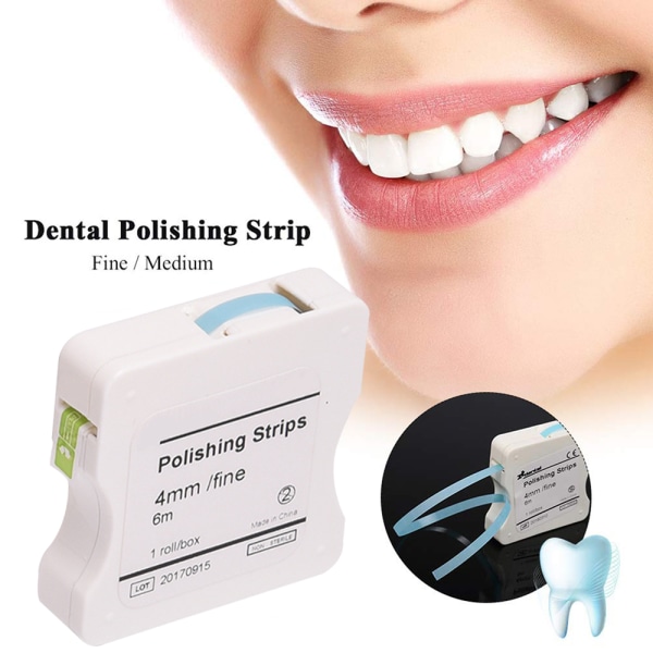 Dental slipepapir, dentalpoleringsstrimler, størrelse - 30/50 μm