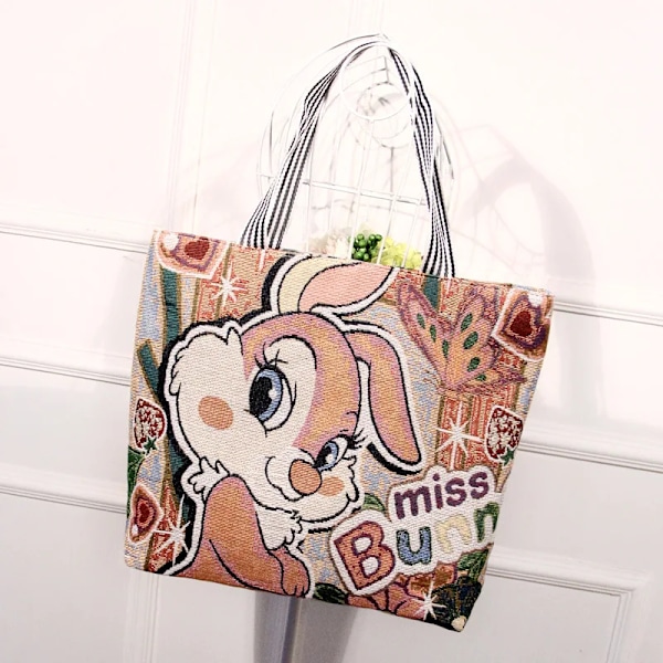 Anime Disney Stitch trendy håndtaske Mickey Mouse casual skoletaske style 3