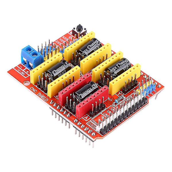 Cnc Shield utvidelseskort 4 stk A4988 Stepper Motor Driver for graveringsmaskin 3d-printer