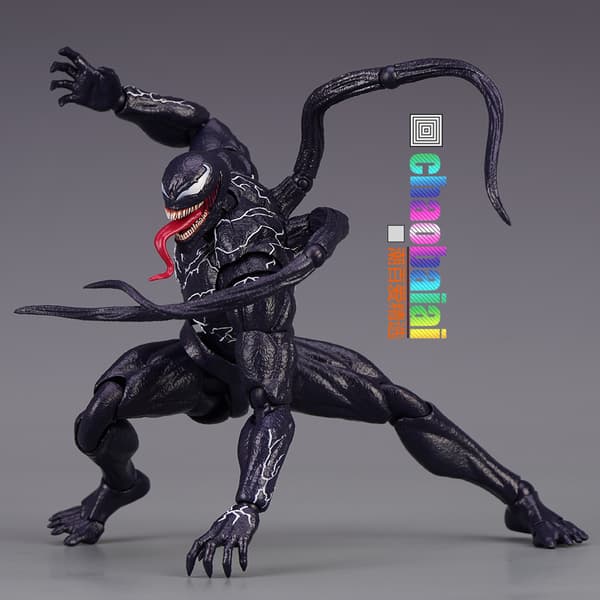 Marvel-filmer SHF Venom Symbiote Amazing Spider-Man rörlig actionfigur modell leksak present-FA-