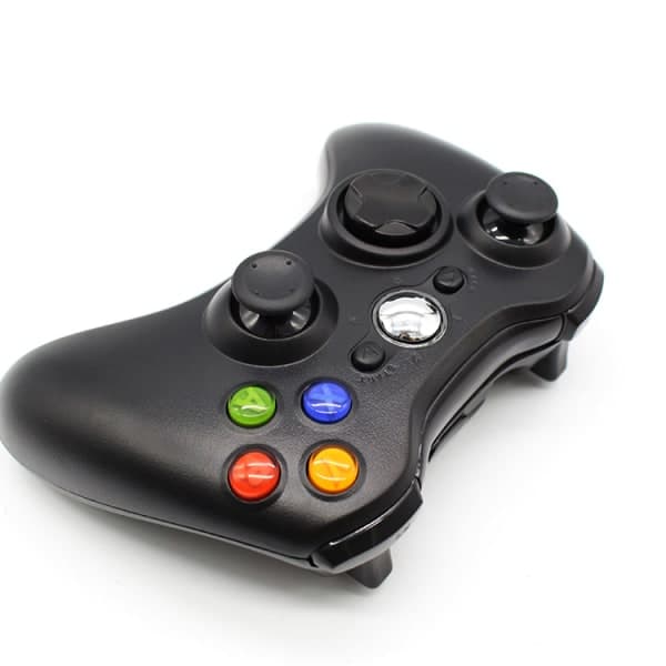 Ny XBOX360/PS3 Universal Trådløs 2.4G Grip - Sort, Plus PS3 Fu