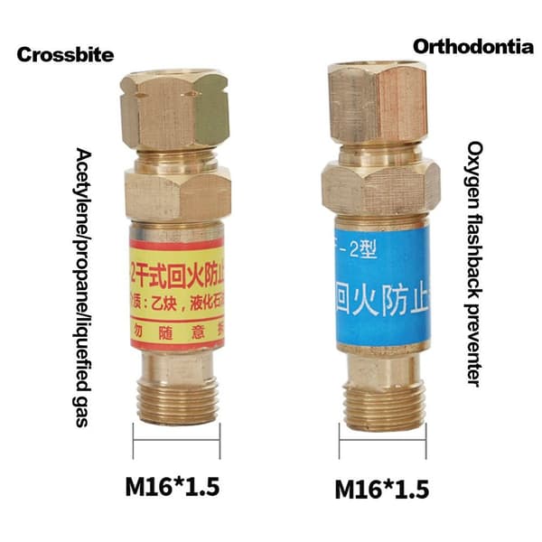 Tilbakeslagsventil Flame Buster OXYGEN OXYGEN Oxygen Oxygen