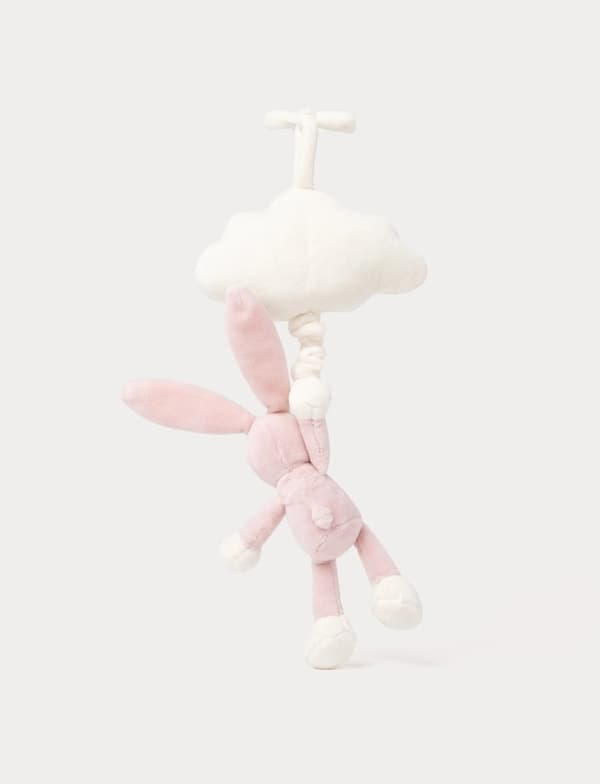 Diinglisar Speldosa Moln Kanin Misty Pink{Bt} 91