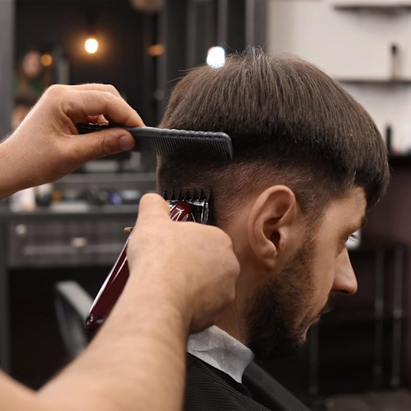 10-delad klipparguide för Wahl, Ancable sladdlös klipparguide för Wahl 0,5, 1, 1,5, 2, 3, 4, 5, 6, 7, 8 med 1/16 tum till 1 tum (1,5-25 mm)