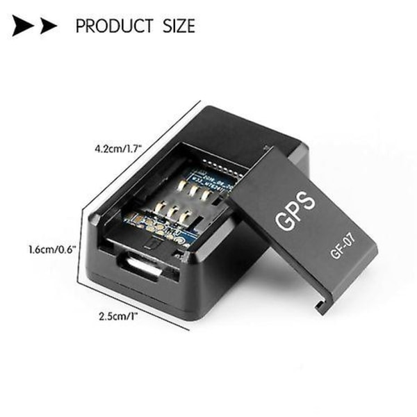 Magnetisk mini gps realtidsbilspårningsenhet