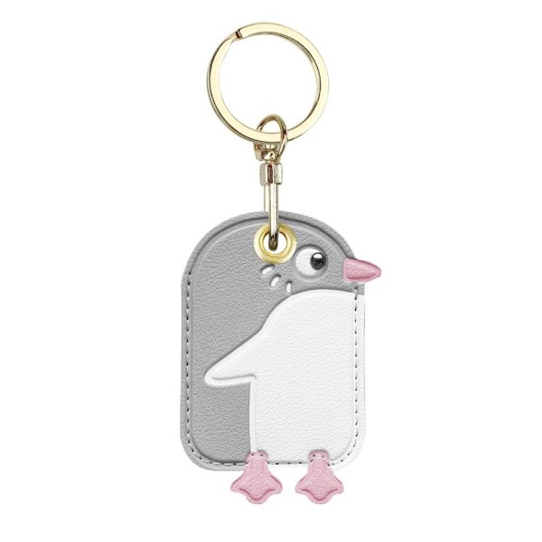 Åtkomstkortsskydd, Åtkomstkortshållare, GRÅ Pingviner Grey Grey Penguins-Penguins