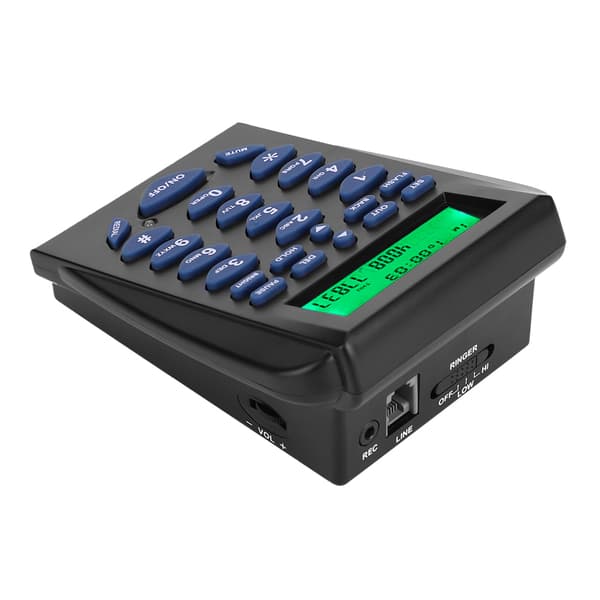 Forretningskontor Multi-telefon med nummertaster Call Center Trafikktelefon Headset++