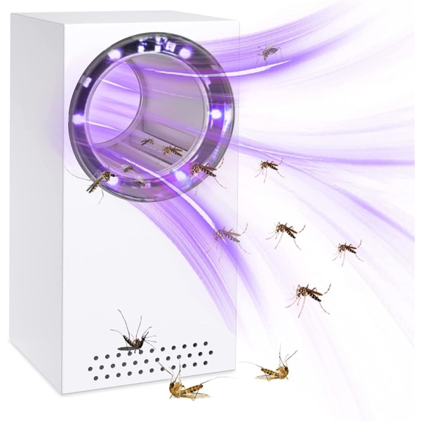 Sähköinen hyttys- ja kärpäsansa, hiljainen UV-hyttysansalampulla, USB-virtalähteellä, kannettava hyönteisansa