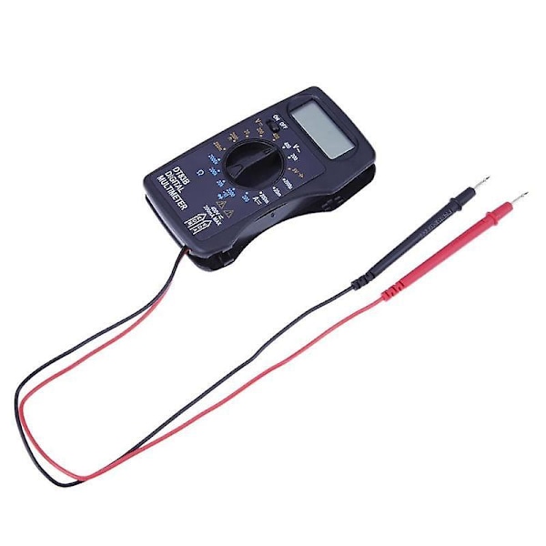 Dt83b Digital Fickmultimeter Ammeter Voltmeter DC/AC Resistor Ohm Spänning Multi Meter Tester Elektriska Instrument