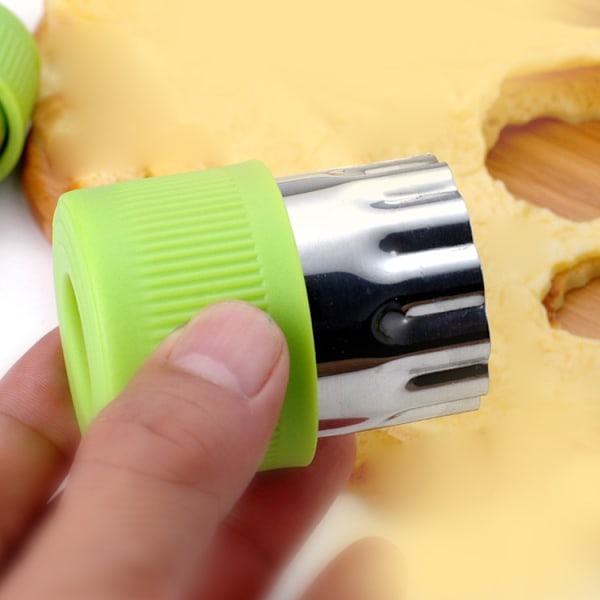 Rostfritt Stål Kakor Grönsaker Frukt Skärare Form Set Form, Sandwich Skärare för Barn Bakning, Bento Box och Mat Dekoration Också