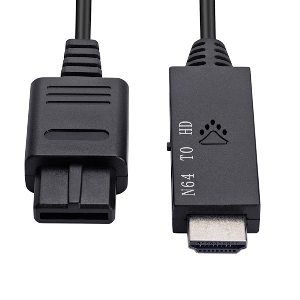 N64 hann til HDMI-kompatibel hann-omformer for SNES/NGC/SFC/N64 720P 1080P adapterkabel HDMI-kompatibel koblingskabel