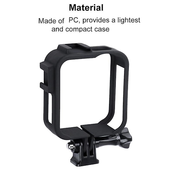 Fodral för Go Pro Max 360 cover Cover Mount Skyddande ram för Go Pro Max Tillbehör