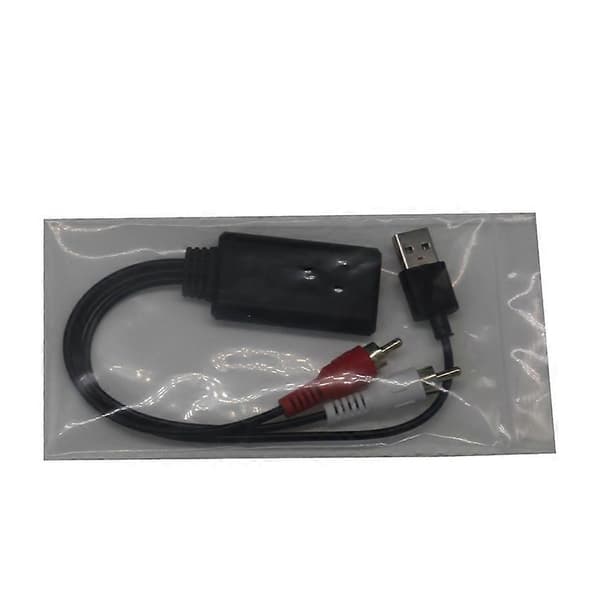 Bil Universal 2RCA Interface Trådløs Bluetooth Modul Musikadapter AUX Lyd USB Tilslutning