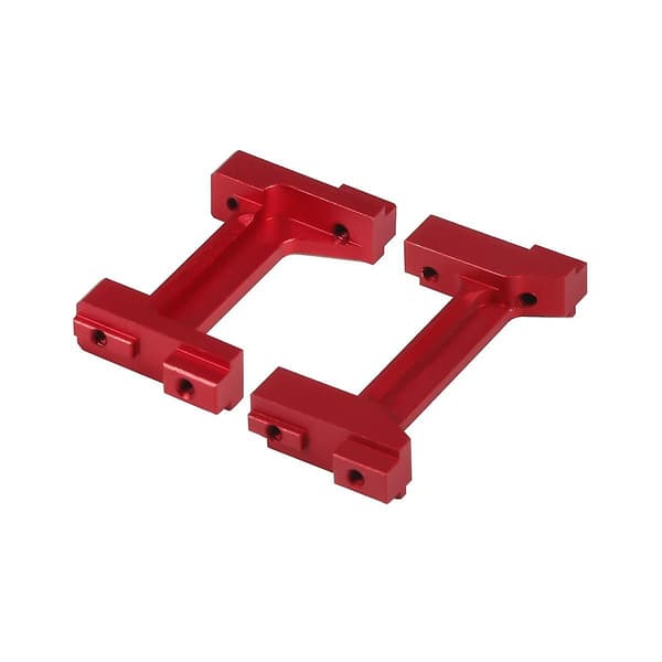 Trx4m Metall Front- och Bakre Stötfångare Montering Stötfångare Stativ Servo Montering