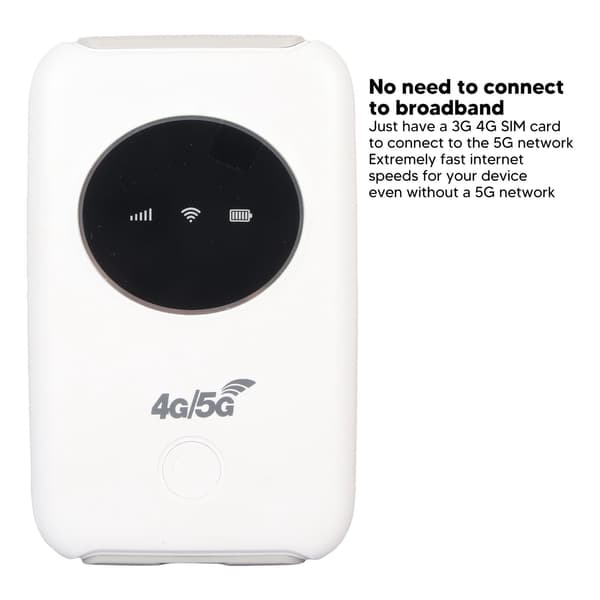 Upplåst 4G LTE USB WiFi-modem 300 Mbps med 5G SIM-kortplats