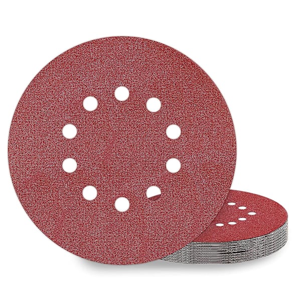 Bn-hiomalaikat 225 mm 10 kpl P100-jyvä 10 reikää Hiomapaperit 225 mm Pyöreät Hiomapaperit Hiomakoneelle Seinille Hiomakone Kirahvi