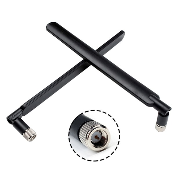 2 kpl/erä 4G-antenni 10dBi SMA-uros 700-2700MHz 4G LTE -reitittimelle White