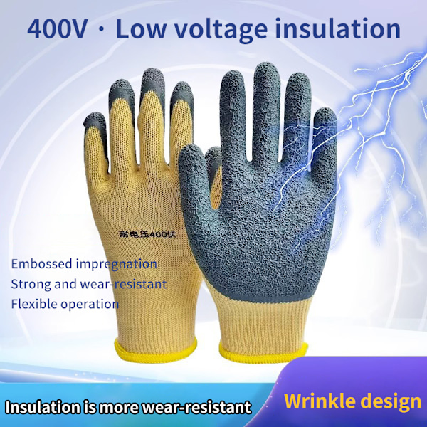 Electrician Work gloves Protective tools insulating gloves