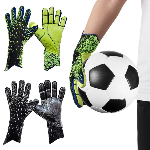Målvaktshandskar Fotbollshandskar GRÖN STORLEK 7 V grön green size 7