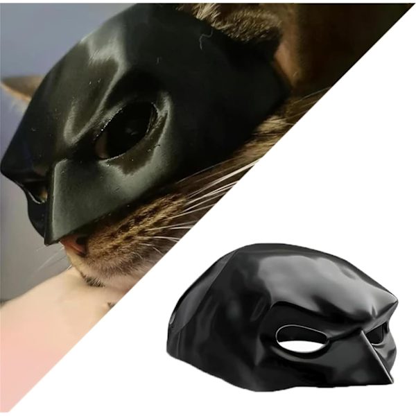 Katteflagermus Cosplay Maske Sjove Festival Kostume Tilbehør Tøj Tilbehør Maske Til Alle Typer Af Katte