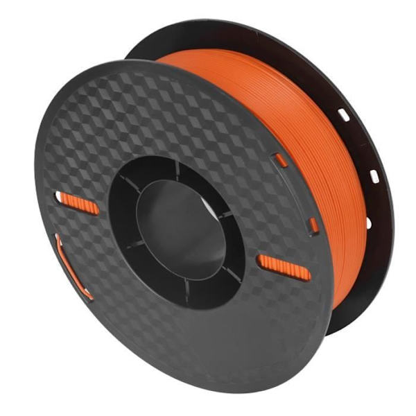 PLA 3D-printer filament 1,75 mm 1 kg - miljøvennlig røykfri - Oransje