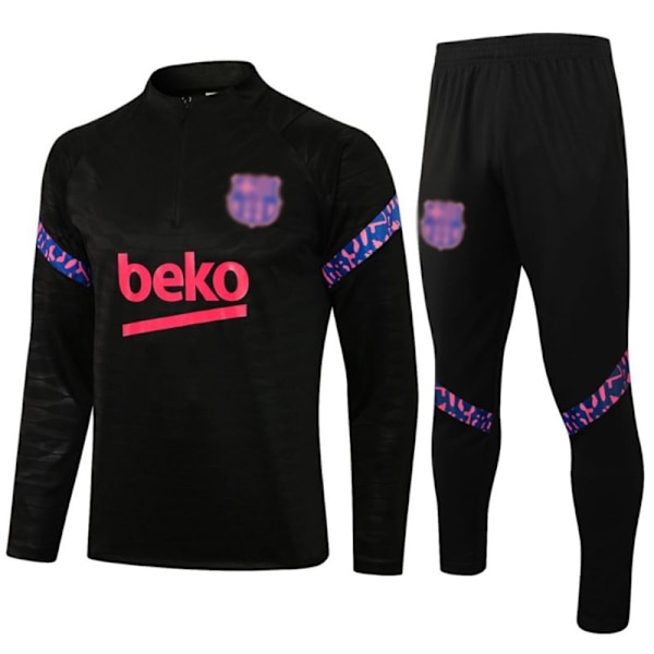 Långärmad fotbollströja för män Sportkläder Barca Sporttröja L