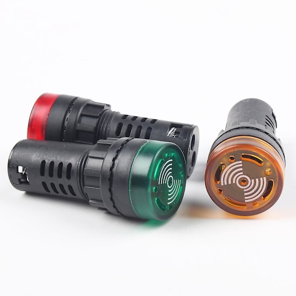 Färgglad LED aktiv summer piplarm indikator
