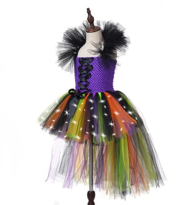 Heksehale Mesh Poncho Gratis Lue Lilla Purple S