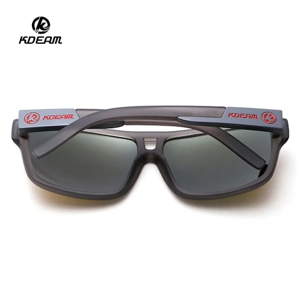 2024 Mote KDEAM Merke Design UV400 Sport Polariserte Firkantede Solbriller Unisex Belegg Briller Gafas de sol for Sport