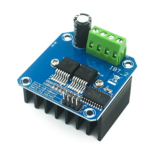 BTS7960 43A Høj Effekt Motor Driver Beskytter Effektivt MCU DIY Reparationsdel