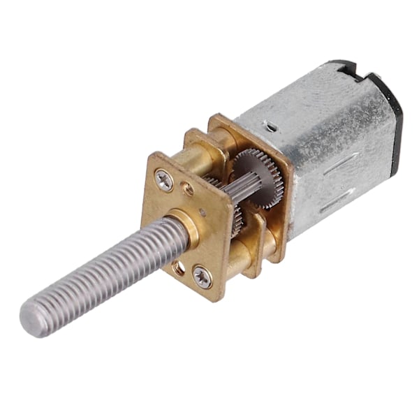 90RPM DC6V høyt dreiemoment girmotor og M4x20mm gjengestang utgangsaksel reduksjonsgir for roboter