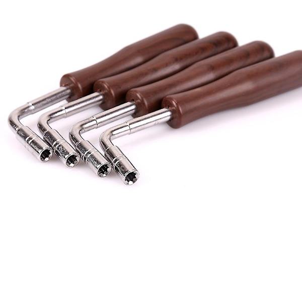 Klaver Tuning Nøgle, Professionel Guzheng Firkantet L-formet Hammer Tuner Tuner Strengeinstrument Rustfrit Stål Professionel Adapter