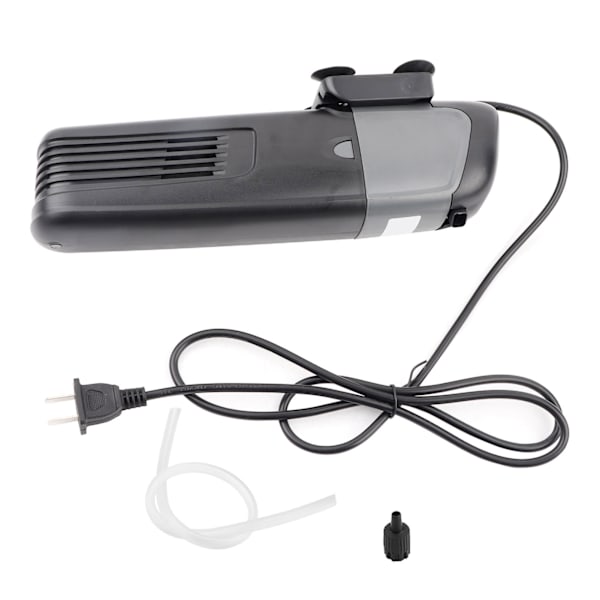 Akvariumfilter UV-sterilisatorlampa syrepump fiskdamm vattenrening 220?240V(EUP?02)