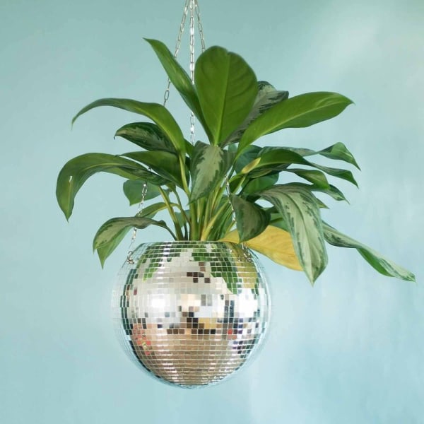Discokula Blomkruka Hängande Vas Blomkrukor Ho