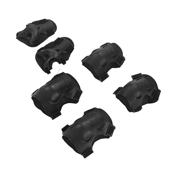Skyddsutrustning för barn - Skateboard Skydd, Knäskydd, Armbågsskydd, Handledsskydd med Portabel Mesh-väska för Rullskridskoåkning och Sport[qb] 0.3