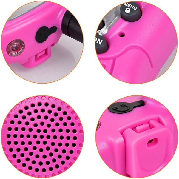 Walkie Talkie Barn Walkie Talkie 1 Pack Walkie Talkie Barnens walkie-talkie children's walkie-talkie pink