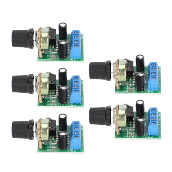 MH 5PCS LM386 Förstärkarmodul Mini 0,5W till 10W Högtalare DC 3V till 12V Ljudförstärkarmodul för Högtalare