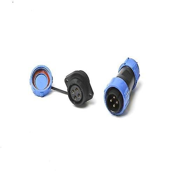 SP17 IP68 Vandtætte Stik Rund Stikdåse 17mm 4-polet Multipole Stik